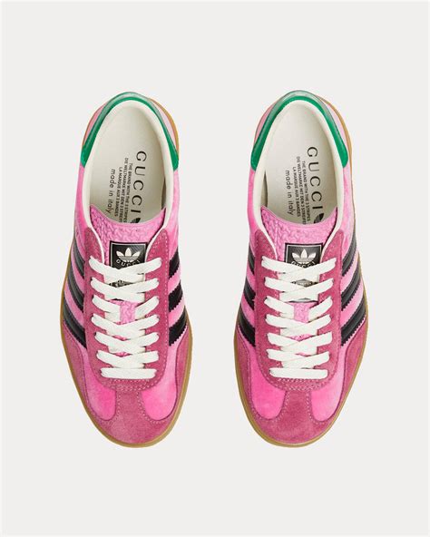 adidas gucci sneakers pink|pink gucci adidas shoes.